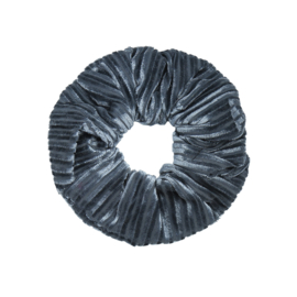 Scrunchie- Crushed Velvet 'blauw'