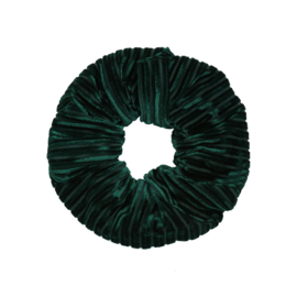 Scrunchie- Crushed Velvet 'groen'
