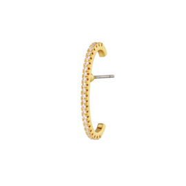 Ear cuff oorbel- Shine 'goud'