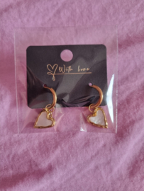 Oorbellen- Lovely Christmas 'goud'