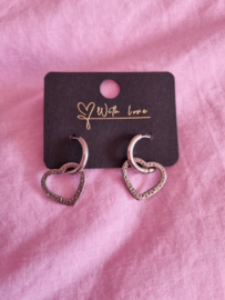 Oorbellen- Lovely Christmas 'zilver'
