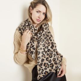 Sjaal- Soft Panther 'beige'