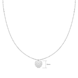 Ketting- True Love 'zilver'