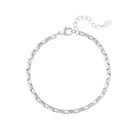 Armband- Emma 'zilver'