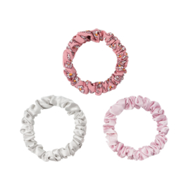 Scrunchie set klein- Lovely 'roze'