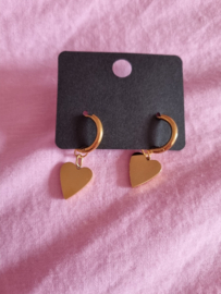 Oorbellen- Lovely Christmas 'goud'
