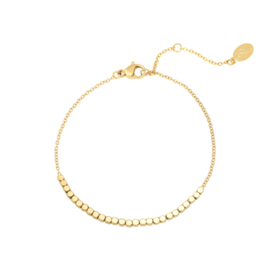 Armband- Line of Dots 'goud'