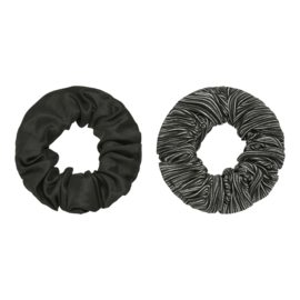 Scrunchie set 'zwart'