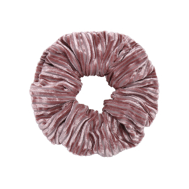 Scrunchie- Crushed Velvet 'roze'