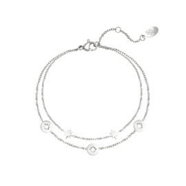 Armband- Starstruck 'zilver'