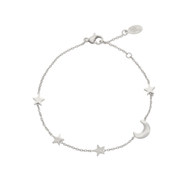 Armband- Sky Full Of Stars 'zilver'