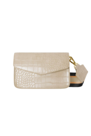 Tas- Croco 'beige'