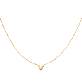 Ketting- V 'goud'