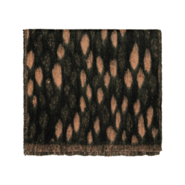 Sjaal- Dierenprint 'bruin & zwart'