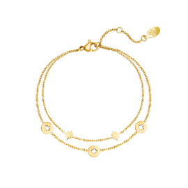 Armband- Starstruck 'goud'