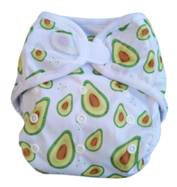 Fluffy Nature cover Onesize (velcro) (3,5-15kg) - Avocado