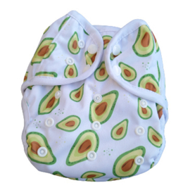 Fluffy Nature Überhose Snaps Onesize (3,5-15kg) -Avocado