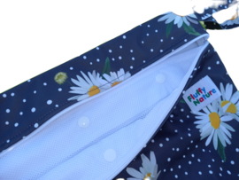 Fluffy Nature Wetbag met Wasnet - Flowers