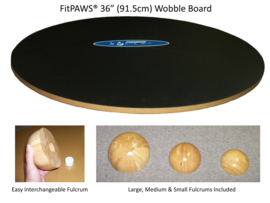 FitPAWS 90 cm Wobble Board