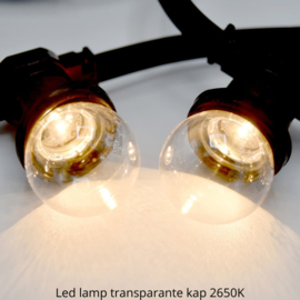 Prikkabel koppelbaar 25 meter 50 led lampen