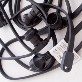 Prikkabel 5 meter compleet met 5 led lampen