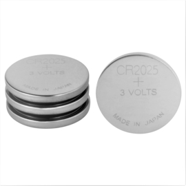 Knoopcel batterijen CR 2025 - 4 stuks