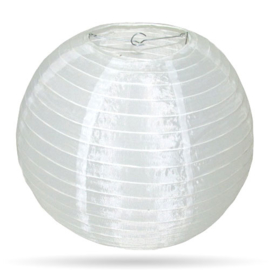 Lampion nylon wit voor buiten - 35 cm