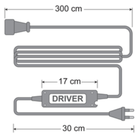 Prikkabel dimmer met afstandsbediening