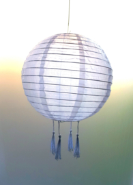 Ibiza lampionnen met kwastjes - 25 cm