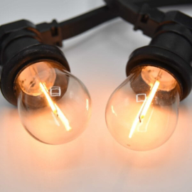Prikkabel 5 meter compleet met 5 led lampen