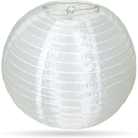 Lampion nylon wit voor buiten - 50 cm