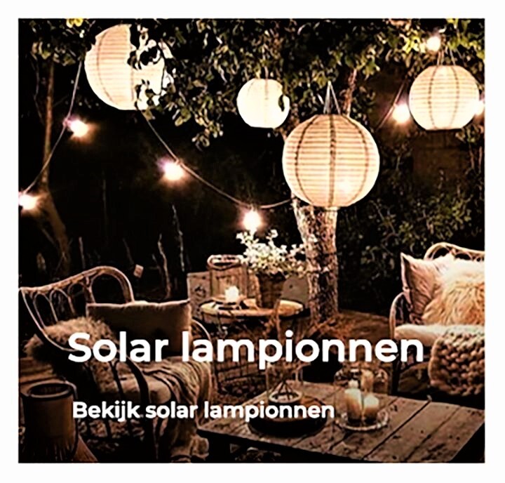 solar lampion verlichting voor buiten kopen wittelampionnen