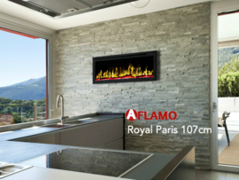 Aflamo Royal 107cm - Elektrische inbouwhaard
