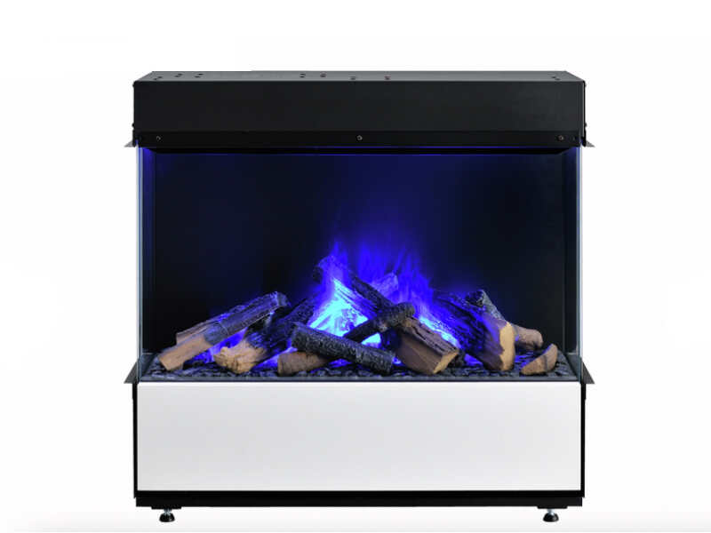 Dimplex 3 Step Multi LED mit Holzdeko - Wasserdampf Elektrokamin