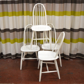 set van 4 ercol stoelen