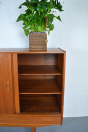 teak halfhoog dressoir