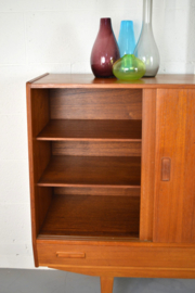 teak halfhoog dressoir