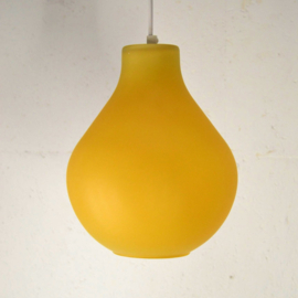 gele peervormige lamp