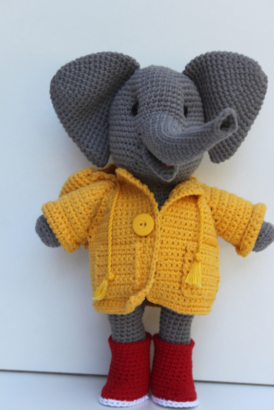 Wonderbaarlijk Olly de olifant | HAAKPATRONEN | MrsHooked ND-26