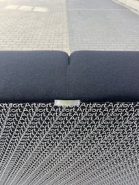 Artifort Mare bank 2,5 zits, zwart Design Rene Holten