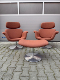 Artifort fauteuil Big Tulip F545 set van Pierre Paulin