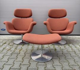 Artifort fauteuil Big Tulip F545 set van Pierre Paulin