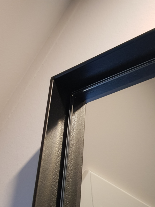 Bedankt paniek verbinding verbroken Spiegel met stalen lijst frame | Decoratie | mijnmeubel.com