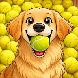 50 Gebruikte Tennisballen