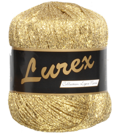 Lammy Yarns: Lurex 002 Goud