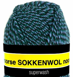 Scheepjes Noorse Sokkenwol 6852 Groen/Blauw/Zwart