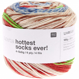 Superba Hottest Socks Ever! 4 draads mouliné 01