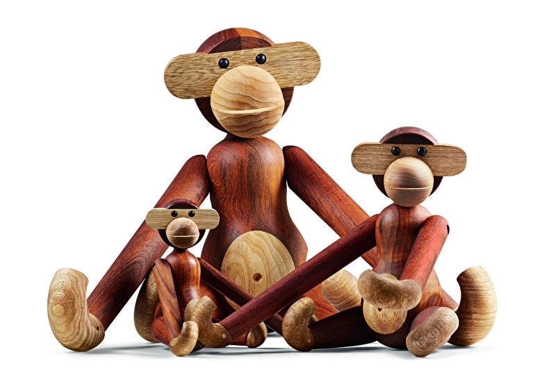 Houten aapjes | KayBojesen Store Houten aapjes | KayBojesen Store