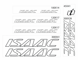 Isaac stickers outline