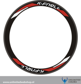 K-Force velg sticker, 4 stuks